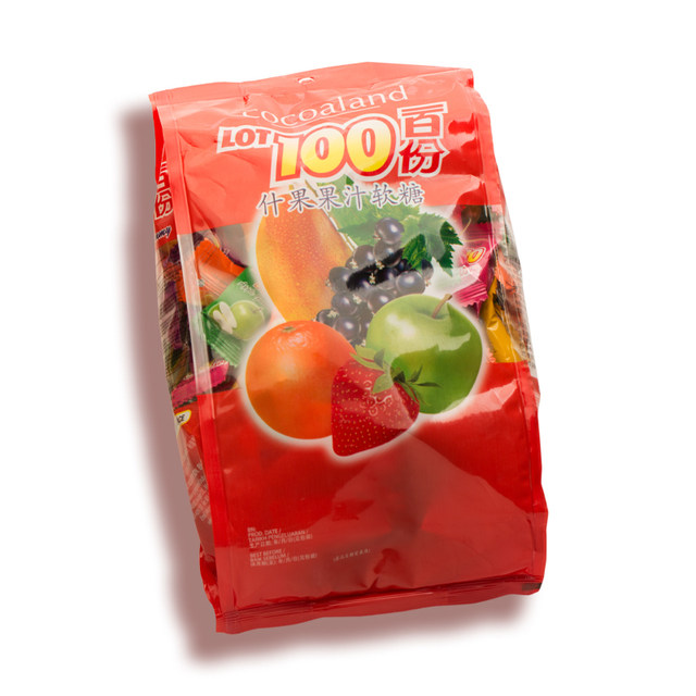 LOT100 one hundred mango flavored gummy candies QQ gummy candy wedding candy imported from Malaysia original snacks