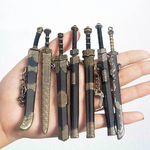 Sword Mini Tang Horizontal Sword Yue King Sword Mini Ancient Weapon Mini Sword Qin Shi Huang Mini Sword Super Small