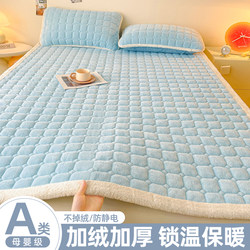 New Autumn and Winter Milk Velvet Thickened Warm Tatami Mattress Soft Pad Student Dormitory Single Fleece-Lined Bed Sheet Mattress