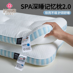 Spa Deep Sleep Memory Pillow, Cervical Spine Protection, Sleep Aid Pillow Core, Special Pillow for Sleeping, Home Use, Whole Head, Men's 2025 New Model