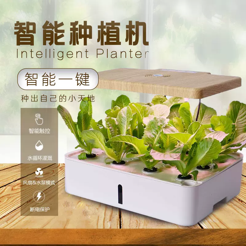 智能室内种菜机家用水耕水培无土栽培蔬菜绿植