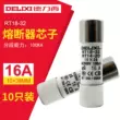 Delixi 10 miếng RT14-20 (RT18) cầu chì lõi cầu chì xi lanh 10*38 2A~32A