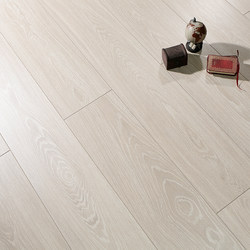 12mm Laminated Floor Manufacturer Direct Sales Simple Scandinavian Wood Floor Light Color Household Environmentally Friendly Wear-Resistant and Waterproof