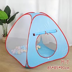 Children's Mini Tent with Breathable Mesh, Foldable Indoor and Outdoor Ocean Ball Pool, Princess Playhouse, Baby Toys