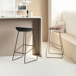 Iron Art Modern Minimalist Light Luxury Nordic Front Desk Bar Chair Creative and Stylish Cafe High Stool Bar High Chair