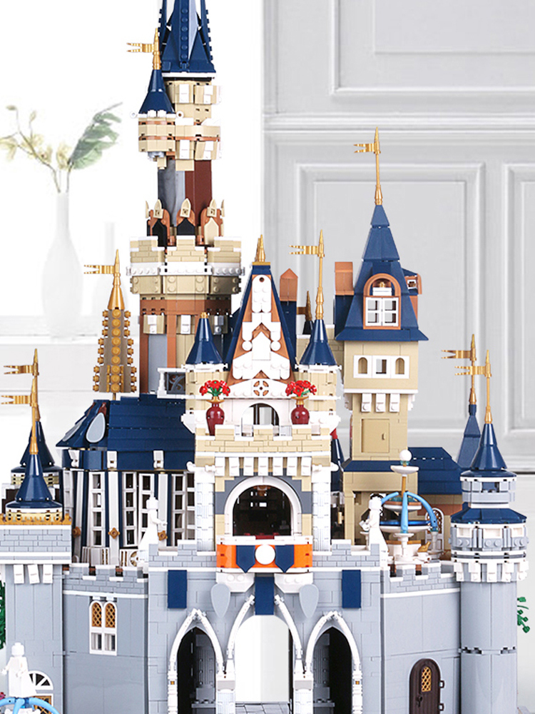 孩子乐 迪士尼城堡积木玩具