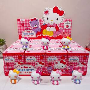 
2026 Sanrio Blind Box Crazy Zootopia Cute Doll Blind Box kt Cat Ornament Figure for Holiday Gift