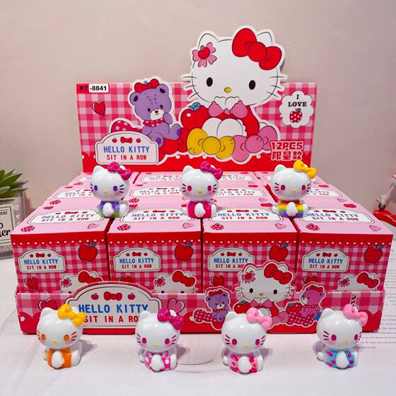 
2026 Sanrio Blind Box Crazy Zootopia Cute Doll Blind Box kt Cat Ornament Figure for Holiday Gift