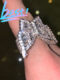 Listen to my AWGE Butterfly Diamond Couple Ring ASAP ROCKY same style beautiful diamond ring ins trendy
