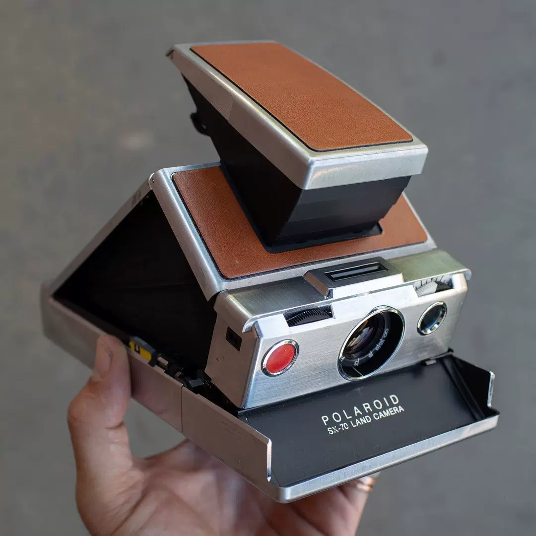POLAROID 描き出さ SX-70 ジャンク Q495