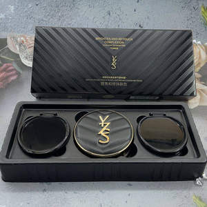 YZS black leather cushion concealer long does not take off makeup BB cream lighten to modify skin color dry skin moisturizing foundation set

