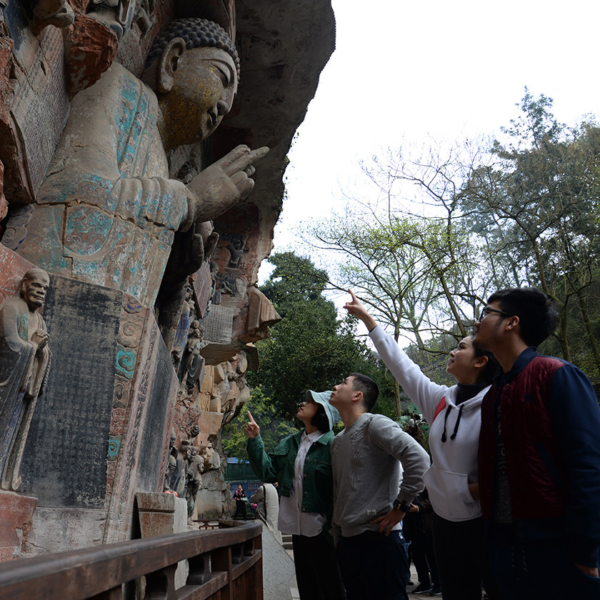 【黑神话悟空取景地游览】重庆旅游大足石刻北山石刻一日游纯玩
