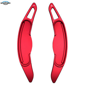 
Suitable for BMW miniCooperSJCWF54F55F56 aluminum alloy steering wheel shift paddles car blue