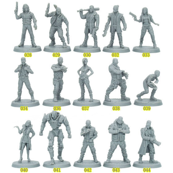 Cyberpunk 2077 Night City Board Game Expanded Character Model Edgewalker The Middle 028-044