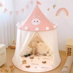 Children's tent indoor home girl princess small house split bed artifact baby doll house game house