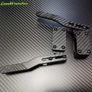 
Modified steering wheel pad lengthening rod signal extension rod carbon fiber turn signal control rod fast dialer