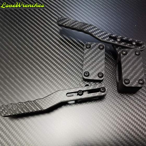 
Modified steering wheel pad lengthening rod signal extension rod carbon fiber turn signal control rod fast dialer