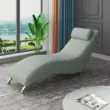 Ghế Chaise đơn có thể ngả lưng căn hộ nhỏ hiện đại đơn giản khách sạn làm đẹp ghế dài phòng ngủ ghế sofa lười gỗ nguyên khối ghế tình yêu ghế tình yêu trái tim Ghế Tình Yêu