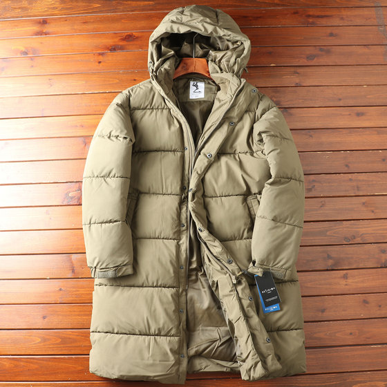 
Best value for money! Foreign trade Korean line autumn and winter men's thickened mid-length warm cotton coats for couples