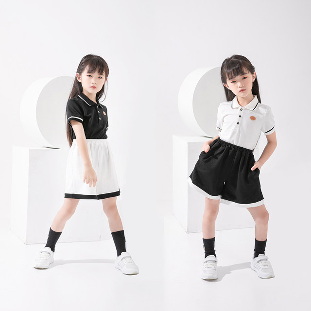 Girls' college style suits, summer clothes, baby girls' kindergarten ...