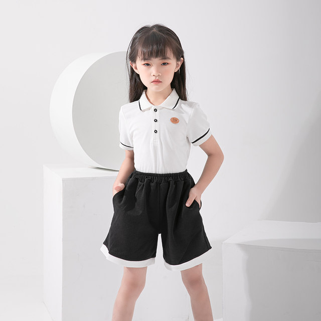 Girls' college style suits, summer clothes, baby girls' kindergarten ...