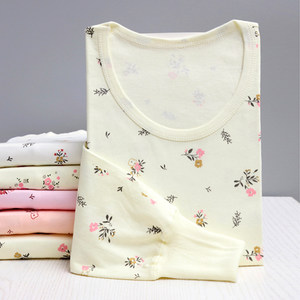 
100% pure cotton autumn clothes for women's tops warm pure cotton mid-high collar thick underwear old-fashioned thread cotton sweater