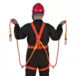 Bộ dây an toàn làm việc ngoài trời chống rơi ở độ cao cao Bộ dây đai an toàn điều hòa không khí xây dựng Đai an toàn chống mài mòn 