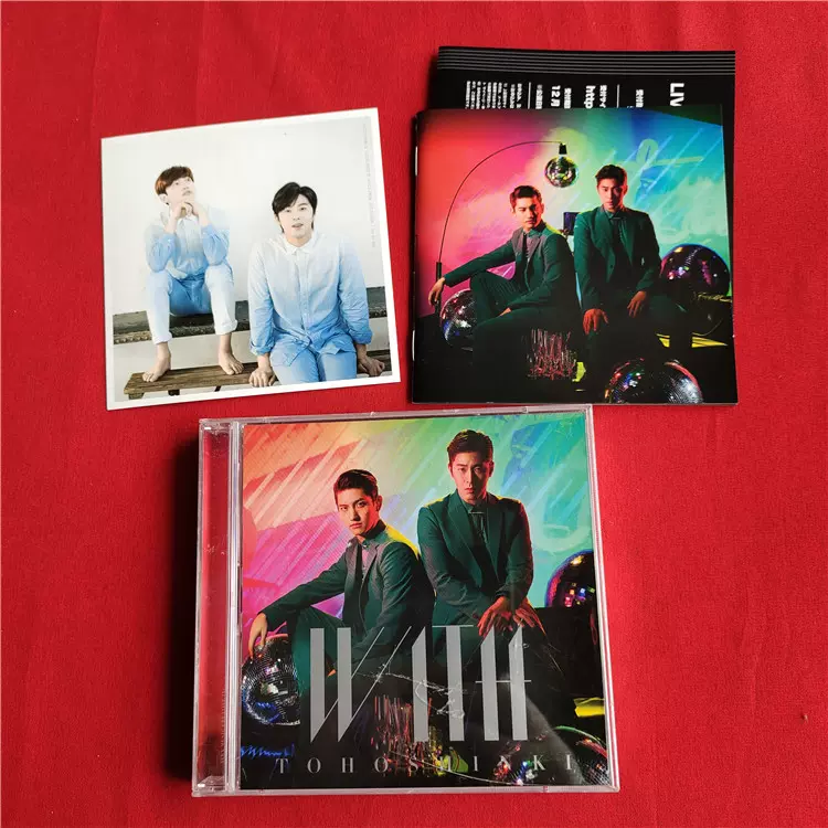 正版A27775 東方神起WITH CD+DVD-Taobao