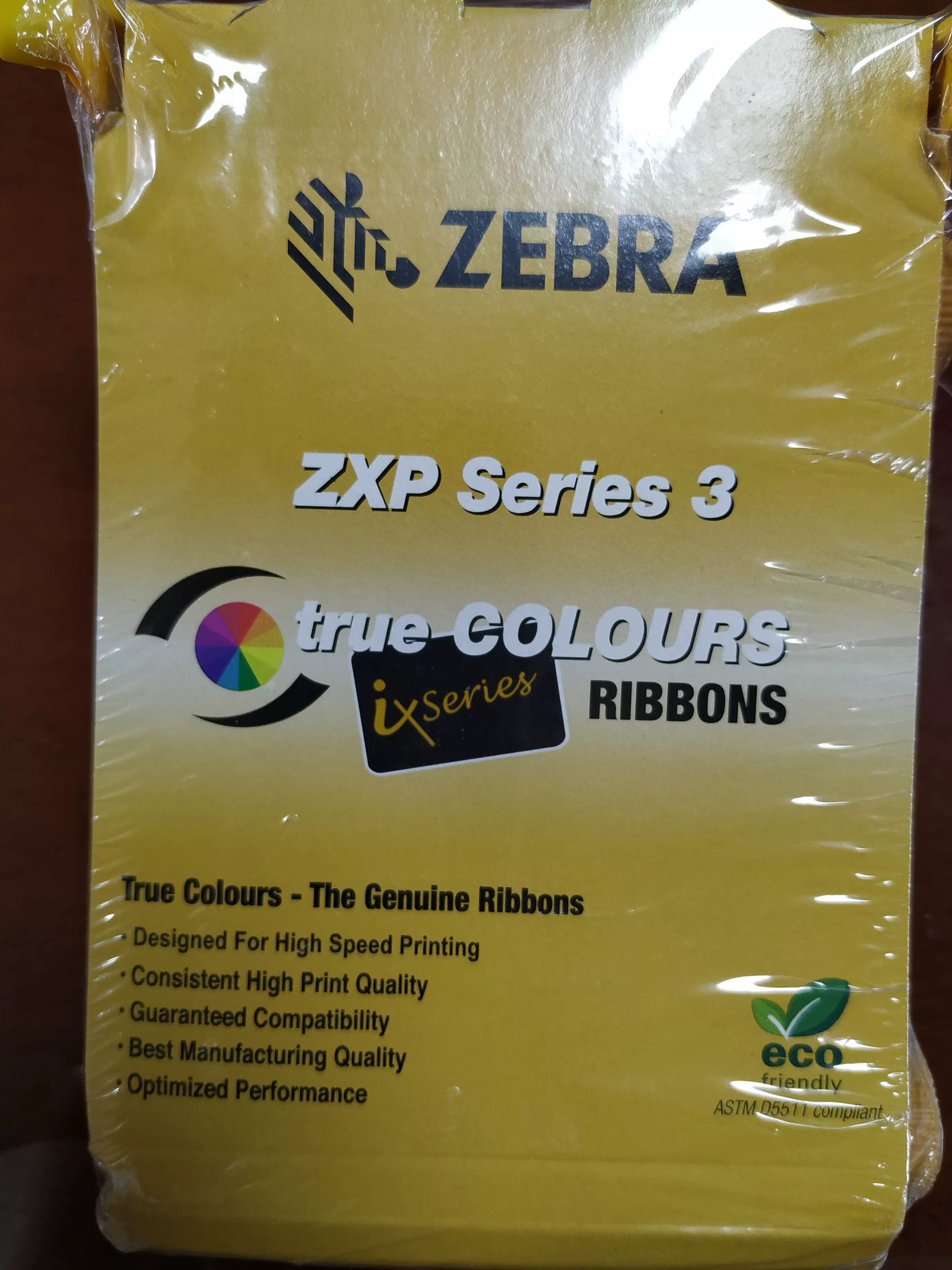 斑马ZXP3C证卡打印机彩色色带800033-340NV