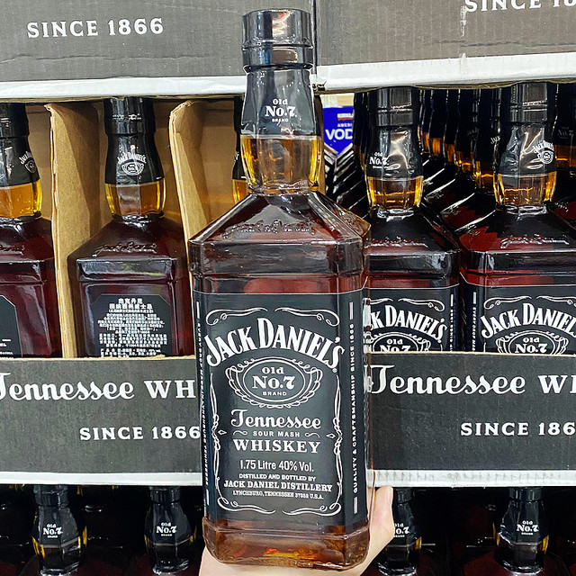 1.75L American Jack Daniel's Tennessee Whiskey Cocktail Coke Barrel Blending Base Wine Costco