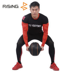 Rising Colorful Dual-Handle Medicine Ball Rubber Weighted Ball Fitness Ability Ball Personal Training