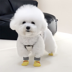 Dog Socks Are Non-Slip and Won'T Fall Off for Cats, Bichon Frise, Teddy, Small Dogs, Foot Covers to Prevent Dirt and Scratches, Shoe Joint Protection