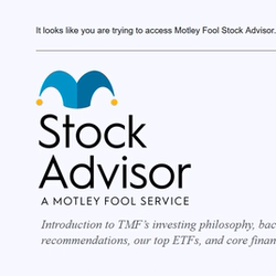 Motley  Stock Advisor Subscription Provides Portfolio Information, Research Reports, and Important Updates