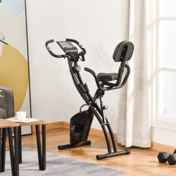 Home Exercise Bike, Silent, Foldable, Spinning Bike, Indoor Bicycle, Weight Loss Exercise, Fitness Equipment