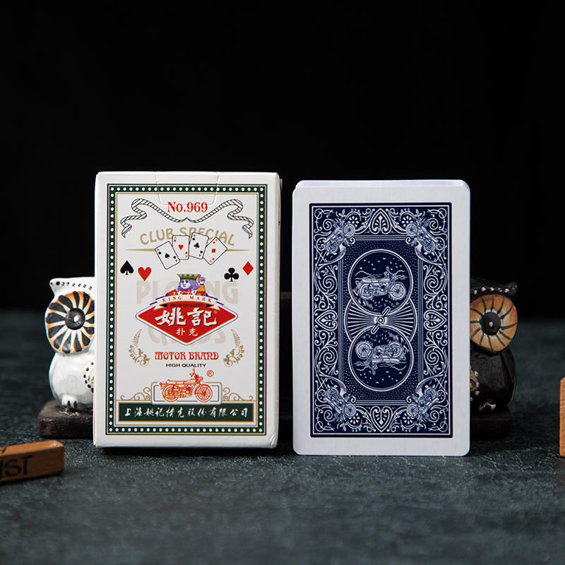 姚记969扑克牌棋牌室用纸牌加硬扑克包邮飞牌100副批整箱发朴克