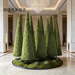 Simulated Cypress Trees, Pine Trees, Cedar Trees, Water Fir Trees, Indoor and Outdoor Decorative Landscaping, Fake Green Plants, Scenic Spots, Hotels, Simulated Green Plants