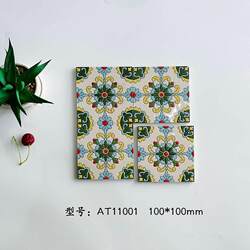 Nanchengbei Ai Small Tiles with Concave and Convex Surface, American Style 100×100, Artistic Niche, Suitable for Guesthouses, Cafes, Background Walls, and Gardens