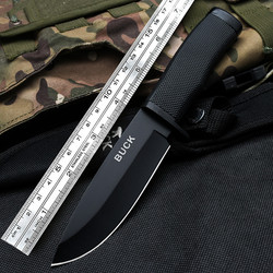 Swiss Army Knife Fruit Knife Edged Outdoor Portable Knife Self-defense Cold Weapon Field Knife Straight Knife Edged