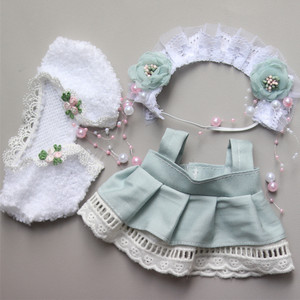 20cm cotton doll clothing baby clothing and cabbage price 20 cm cotton doll clothes Winter college college style set
