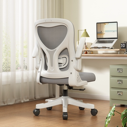 Computer Chair for Home Use, Comfortable for Long Sitting, Study Chair, Bedroom Desk Office Chair, Ergonomic Chair with Backrest, Swivel Chair