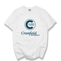 Cranfield University Souvenirs, School Badges, Uniforms, T-Shirts, Summer Cotton Student Cultural Shirts