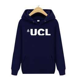 Ucl University College London Uniform Sweatshirt Winter Fleece-Lined Thickened Pullover Student Souvenir Hoodie