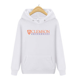 Clemson University Clemson University Uniform Sweatshirt Winter Fleece Student Class Uniform Hoodie