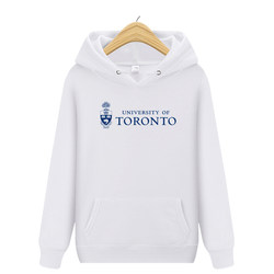 Utoronto University of Toronto Uniform Sweatshirt Winter Pullover Brushed Thickeneded Jacket Foreign Student Hoodie