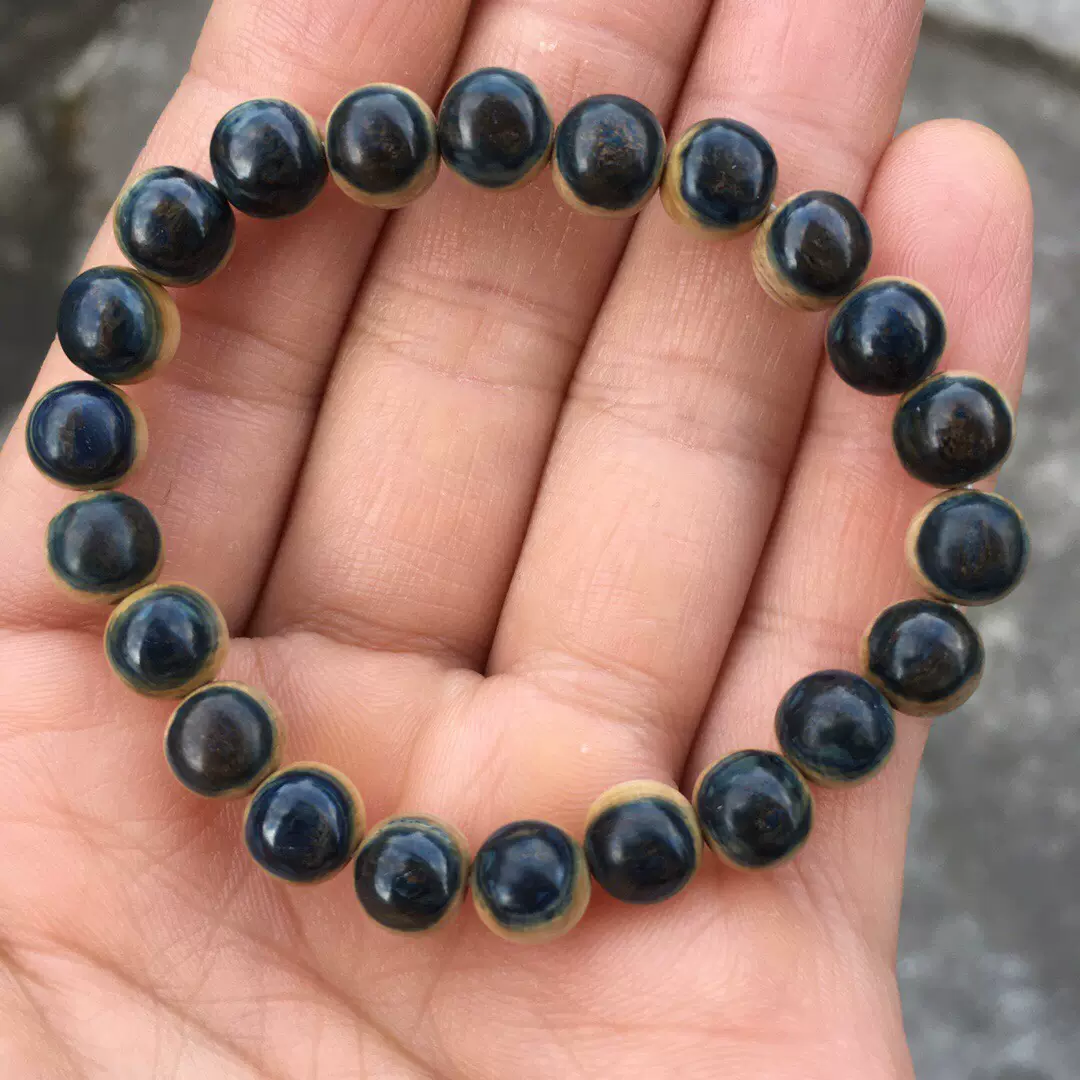 文玩堂（猛犸单圈蓝眼睛） 猛犸蓝眼手串-猛犸蓝眼手串促销价格、猛犸蓝眼手串品牌- 淘宝