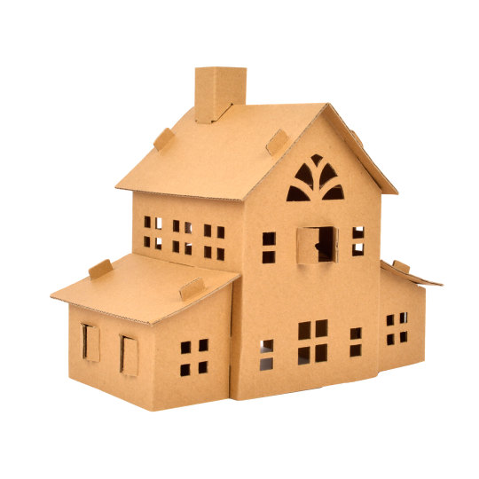 Juguetes Casas De MuÃ±ecas Hechas Con Carton Man Hee Hee Playhouse