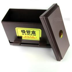 McDonald's KFC straw box drink pearl milk tea thick straw box thin straw box adjustable