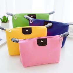 Portable Cosmetic Bag Dumpling Bag Foldable Waterproof Makeup Toiletry Bag Women's Bath Bag Travel Bag Cosmetic Bag Dumpling Bag