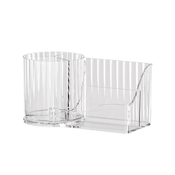 Mirror cabinet storage box light luxury transparent thickened upgrade