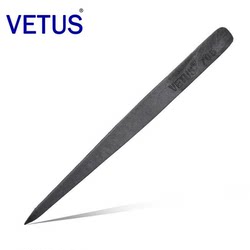VETUS anti-static plastic tweezers 705 carbon fiber conductive plastic acid and alkali resistant dust-free purification plastic tweezers
